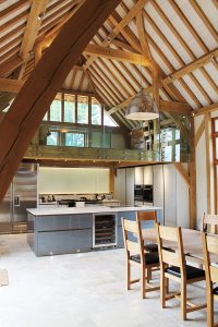 Kitchen Install in Hampshire Barn Extension