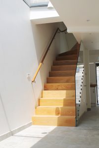 modern staircase design in Hampshire